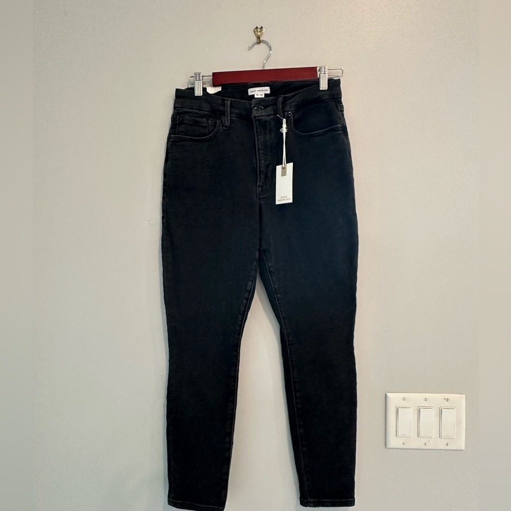 New with tags | Good American Good Petite Skinny Jeans | Black | 10/30 P